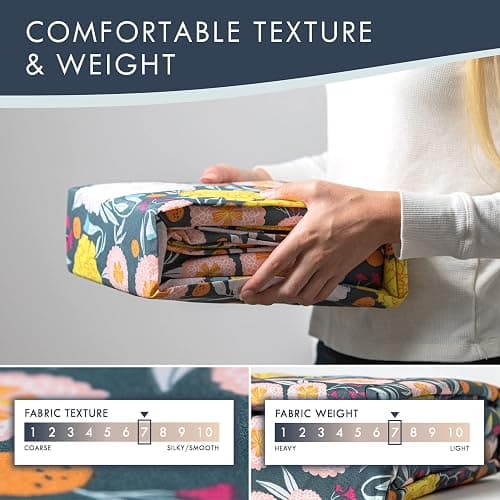 Where The Polka Dots Roam WTPDR Dark Floral Sheets King Size, Super Soft Wrinkle Resistant Bedding Set for Boho Room Décor, Premium Floral Printed King Bed Sheets for Girls, Teens and Master Bedrooms thumbnail 4