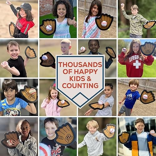 Toss and Catch Ball Game Set - Easy to Use Sticky Balls & Beginner Baseball Training Glove - Premium Toy Paddle Fits All Hand Sizes From Toddlers to Teens & Adults - Fun Gift Idea for Boys and Girls thumbnail 5