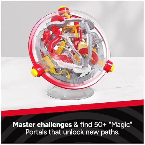 Perplexus - Perplexus Portal - Labyrinthe Parcours 3D Avec 150 Défis, 50 Portails Et 3 Boutons Extérieurs - Jeu d'Action et Réflexe - Casse tete enfant - Vertus Pédagogiques - Jeu Enfant 8 Ans et + thumbnail 6
