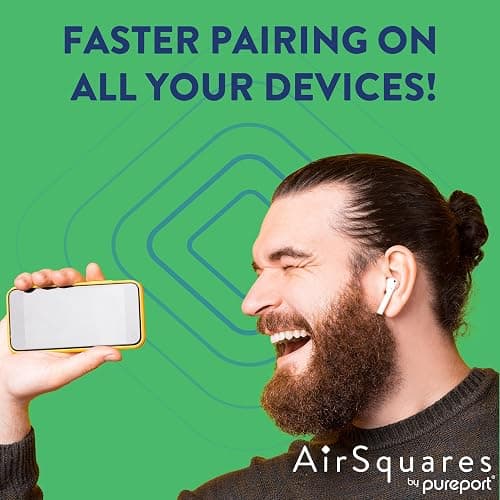 AirSquares Airpod Cleaning Kit, The Original Earbud Cleaning Putty 12-Pack | As Seen on NBC's Today Show, Cleaner Kit for AirPods & Earbuds, Cleaning Putty to Remove Wax, Dirt & Gunk from Tech Devices thumbnail 7