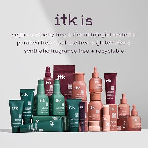 ITK Hydrating Glow Roller Face Serum with Niacinamide and Peptides, Preps Skin for Makeup and Depuffs for Dewy Skin thumbnail 8