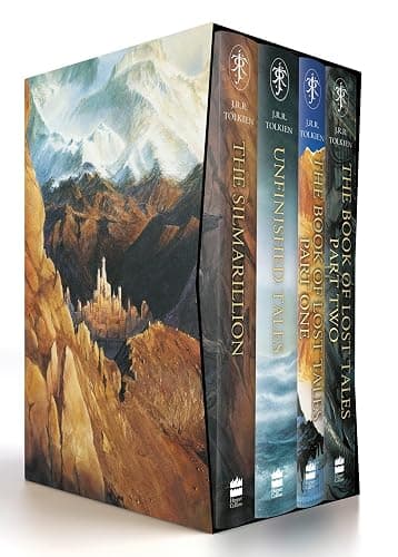 The History of Middle-earth (Boxed Set 1): The Silmarillion, Unfinished Tales, The Book of Lost Tales, Part One & Part Two - Image 1