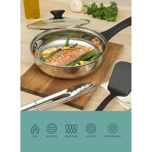 Gibson Home 74 Piece Kitchen in a Box Pots and Pans Cookware, Plates and Bowls Dinnerware, Cutlery Knife Block, Flatware Utensils, Tools & Gadgets, Storage, Glasses Set thumbnail 2