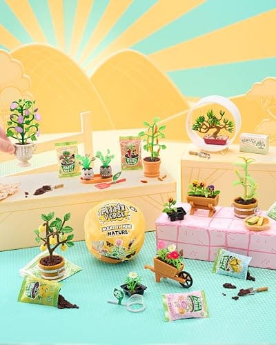 MGA's Miniverse - Make It Mini Nature Series 3 Mini Collectibles, Mystery Blind Packaging, DIY, Crafts, Replica Plants, Flowers, Botanicals, Novelty, Collectors, 8+ thumbnail 7