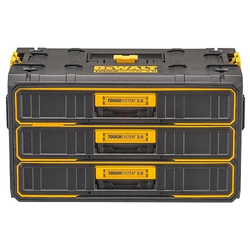 DEWALT TOUGHSYSTEM 2.0 Tool Organizer and Storage 3 Drawer Unit (DWST08330) - Image 1