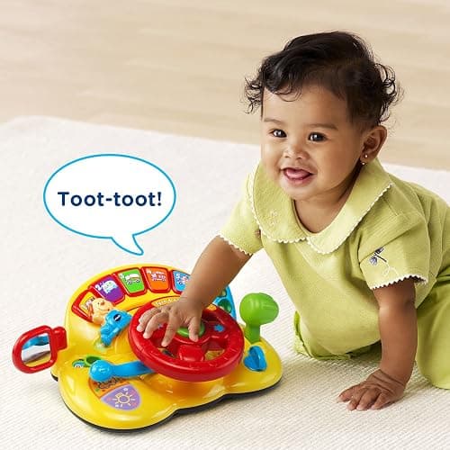 VTech Turn and Learn Driver, Yellow thumbnail 5