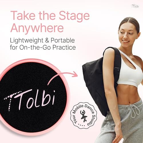 Premium Turning Boards for Dancers – Improve Spins, Technique & Balance, Ideal Turn Board for Ballet, Dancing & Figure Ice Skating, Portable Spin Disc for Dance & Spinner Disk Training Equipment thumbnail 6