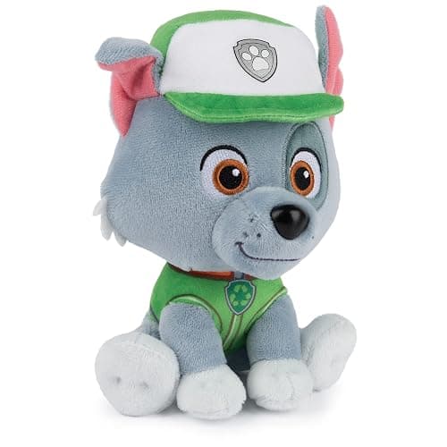 GUND Official PAW Patrol Rocky in Signature Recycling Uniform Plush Toy, Stuffed Animal for Ages 1 and Up, 6" thumbnail 5