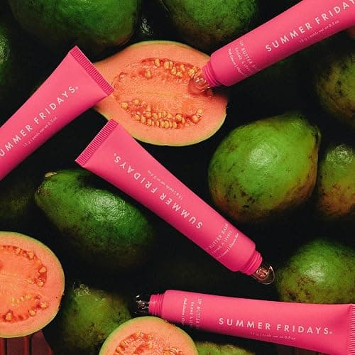 Summer Fridays Tinted Lip Butter Balm - Conditioning Vegan Lip Balm for Instant Moisture, Shine & Hydration - Sheer-Tinted, Soothing Skincare - Pink Guava (.5 Oz) thumbnail 9