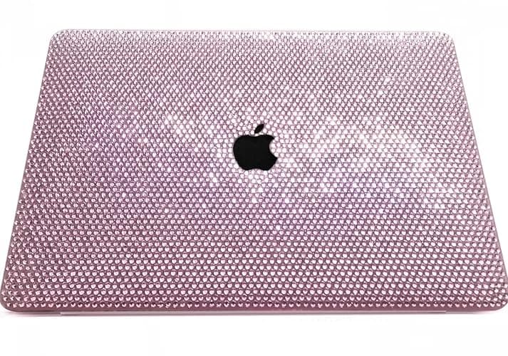 Teazgopx Bling Rhinestone Case for MacBook Air 13.6 inch M4/M3/M2 (Models:A3240/A3113/A2681)2025 2024 2022 Release,High Quality Hand Glued Diamond Case Fashion Luxury Shiny Crystal Hard Shell thumbnail 3