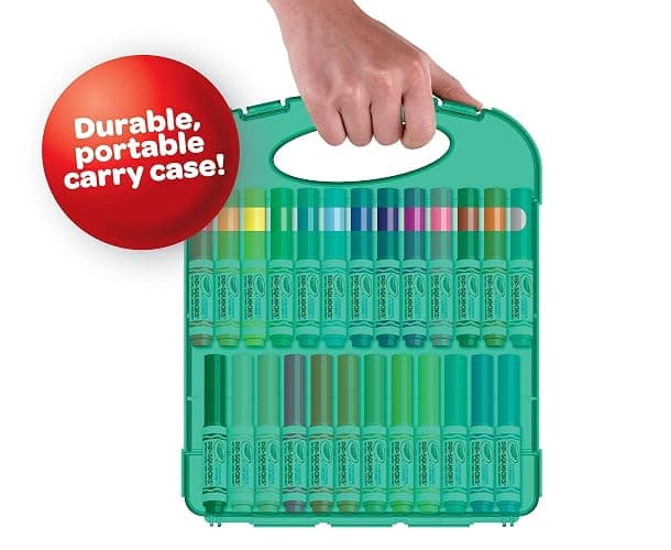 Crayola Pip-Squeaks Washable Marker Set (65ct), Holiday & Christmas Gifts for Kids, Coloring Set, Art Supplies for Kids, Drawing & Craft Kit, Travel Activity, 4+ thumbnail 4