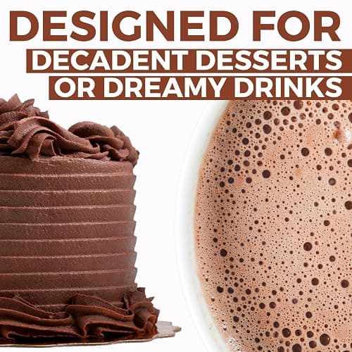 Cocoa Powder (8 oz) Dutch Processed Cocoa Powder, Unsweetened, Extra Rich Cocoa Flavor, 22-24% Fat, Premium Culinary Grade, Non-GMO Sourced, Fair Trade Certified, Perfect Cocoa for Baking and Cooking thumbnail 6