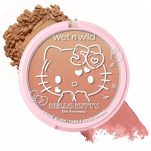 wet n wild Hello Kitty Ombre Blush, Buildable, Blendable Customizable Color, New Gradient Formula, Cruelty-Free & Vegan - Mellow Cloud - Image 1