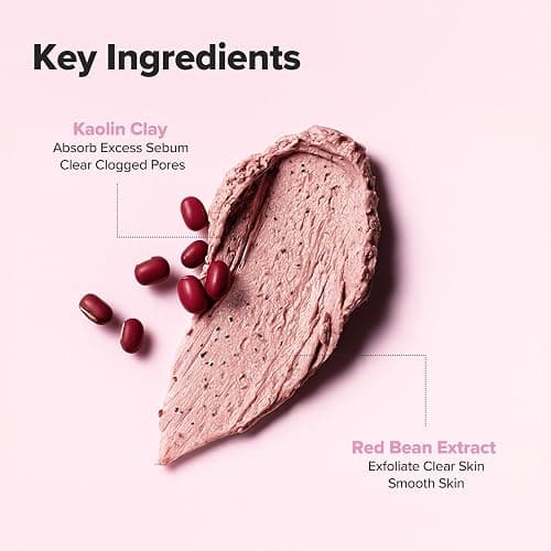 Beauty of Joseon Red Bean Pore Refreshing Mask Mud Cream Hydrating Wash Off Pack, Pore Cleansing Exfoliator, Korean Skin Care for Men and Women 140ml, 4.73 fl.oz thumbnail 5