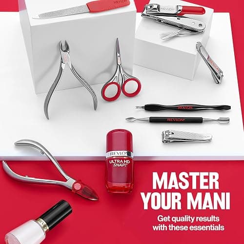 Revlon Nail Clipper With File, Manicure Care Tool With a Curved Blade for an Accurate Trimming and Grooming, Easy to Use (Pack of 1) thumbnail 9