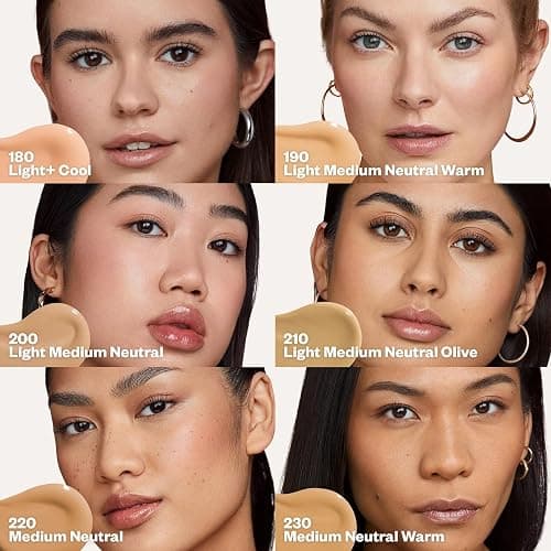 Kosas Revealer Liquid Foundation SPF 25 with Buildable Coverage, 200 | Hydrating liquid foundation with SPF 25 to provide medium, buildable coverage and a smooth, natural-looking finish. thumbnail 5
