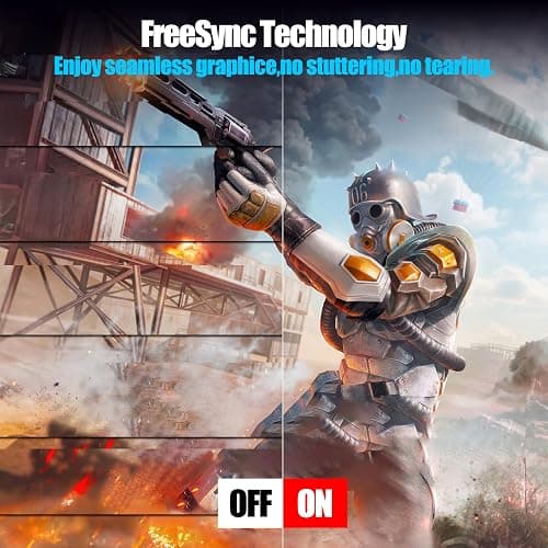 ZZA 27" Curved Gaming Monitor, FHD 1920x1080 200Hz/180Hz, 1800R VA Panel, 95% sRGB Color Gamut, AMD FreeSync Premium, Tilt Adjustable Stand, HDMI & DisplayPort - Black thumbnail 3