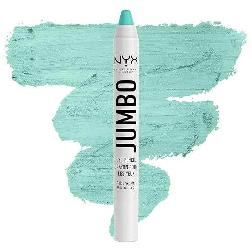 NYX PROFESSIONAL MAKEUP Jumbo Eye Pencil, Blendable Eyeshadow Stick & Eyeliner Pencil - Macaroon (Mint) - Image 1
