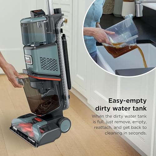 Shark CarpetXpert | Upright Carpet, Area Rug & Upholstery Cleaner | Carpet Shampooer with Handheld Spot & Stain Eliminator | 3 Cleaning Tools | Slate Green | EX151 thumbnail 9