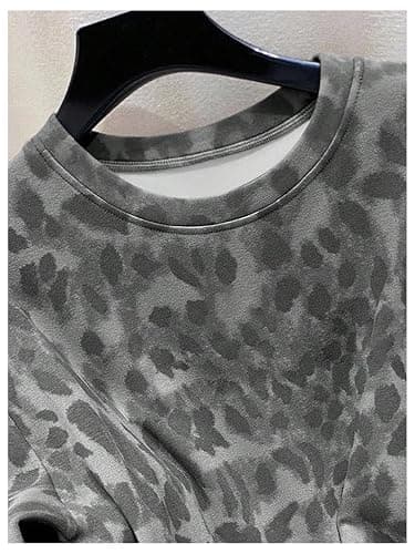 SOLY HUX Women's Leopard T Shirt Cheetah Print Short Sleeve Summer Tee | Streetwear Casual Tops thumbnail 3
