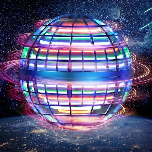 PRO STASH 2025 Upgraded Flying Orb Ball - Hover Drone Boomerang Ball for Kids & Adults, Fun Indoor/Outdoor Flying Experience for Gifts,Christmas Surprises for Boys and Girls (Blue) - Image 1