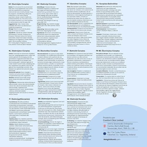 Elettroliti, 5 Sali Minerali, Magnesio, Potassio, Sodio, Calcio, Cloruro | Elettroliti Senza Zucchero, 3 Mesi di Fornitura, Sali Minerali Integratori Pre e Post Workout, Electrolytes 180 Compresse thumbnail 6