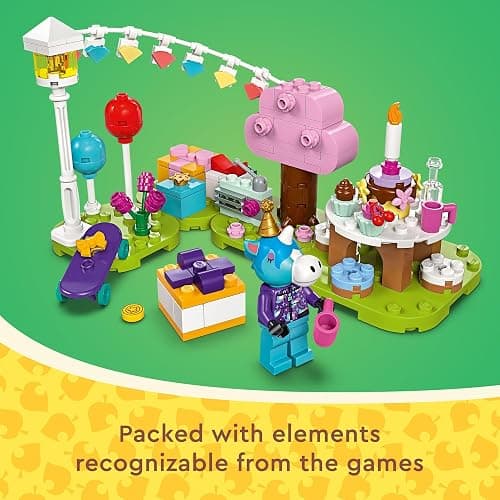 LEGO Animal Crossing Julian’s Birthday Party Video Game Toy for Kids, Animal Crossing Toy from The Video Game Series with Horse Toy Minifigure, Birthday Gift for Girls and Boys Ages 6 and Up, 77046 thumbnail 5