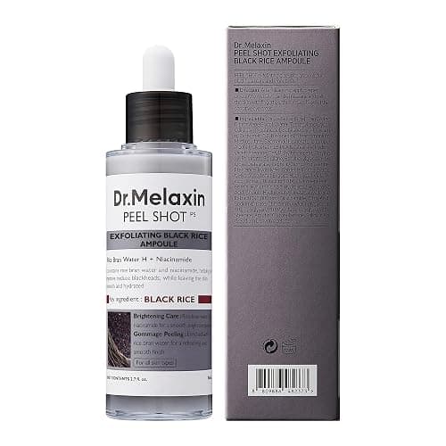Dr.Melaxin Peel Shot Glow Rice Peeling Ampoule 80ml Daily Soft Exfoliating Face and Body Scrub Dead Skin Cells Remover for All Skin Types korean skin care thumbnail 9