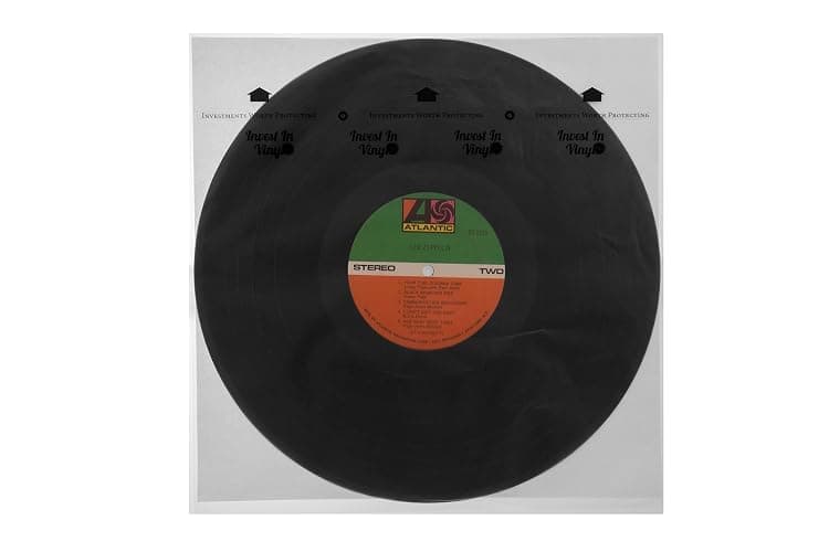 100 LP Sleeves Combo Pack - 50 Outer & 50 Inner Sleeves for 12" Vinyl Records - Protect Your Collection - Invest In Vinyl thumbnail 6