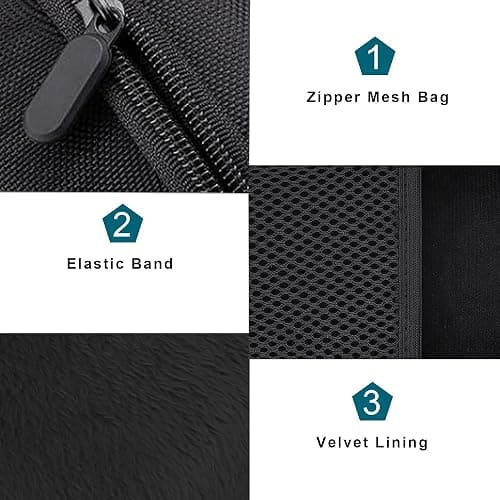 JINMEI Hard EVA Carrying Storage Case Compatible with BELTBOX 3.0 vocal dampener for singers Protective Travel storage box thumbnail 5
