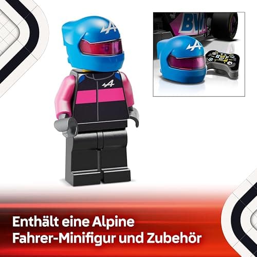 LEGO Speed Champions BWT Alpine F1 Team A524 Rennauto - Spielzeug mit Formel 1 Minifigur zum Sammeln - Geschenk für Jungen & Mädchen ab 10 Jahren und Erwachsene Motorsport Fans 77248 thumbnail 6