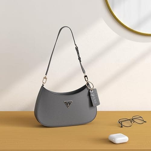 GUESS Noelle Top Zip Shoulder Bag, Borsa Donna, Taglia Unica thumbnail 2