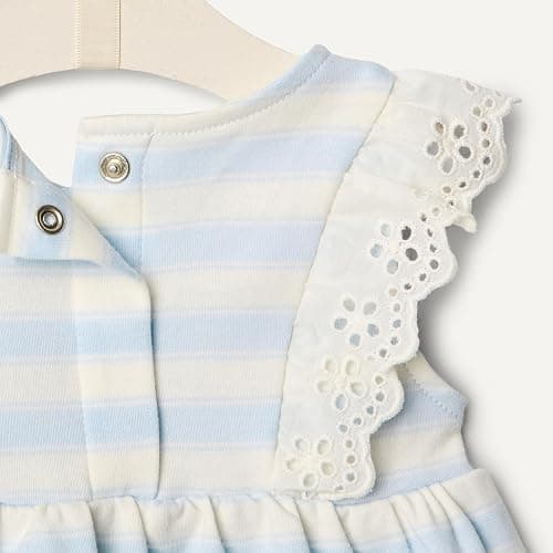 Amazon Essentials x Sofia Grainge Toddlers and Baby Girls' Eyelet Short & Top Set thumbnail 4