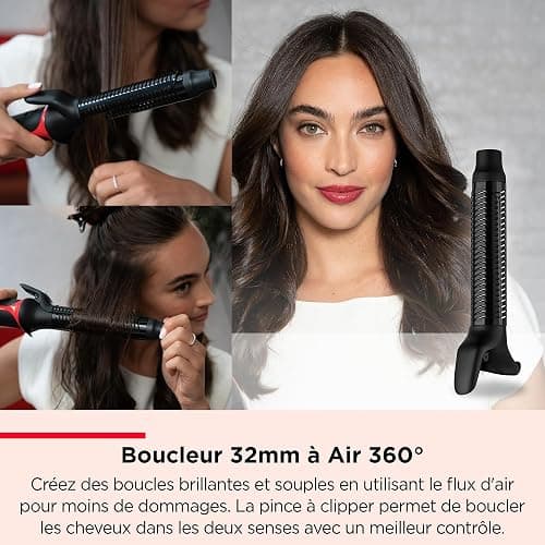 REVLON- 5-EN-1 One-Step Styler multi-usages (têtes amovibles, boucleur, sèche-cheveux, brosse volumisante, brosse coiffante et concentrateur) RVDR5370 thumbnail 4