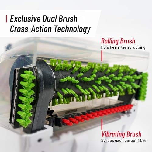 Rug Doctor Pet TruDeep CleanerTM, Pet Upholstery Tool, Best-In-Class Suction Power, Dual Cross-Action Brush Technology for One-Pass Cleaning, Professional-Grade Carpet Cleaner thumbnail 3