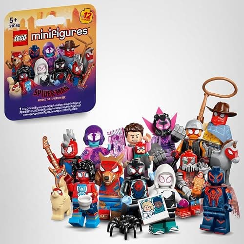 LEGO Minifigures Spider-Man: Across the Spider-Verse - Get 1 of 12 Collectible Toys with Accessories - Gift for 5+ Year Old Boys & Girls - Mystery Box - 71050 thumbnail 12