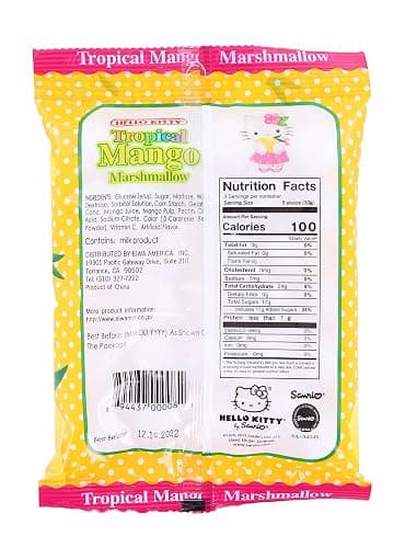 HELLO KITTY TROPICAL MANGO MARSHMALLOW 3.1OZ 1BAG thumbnail 2