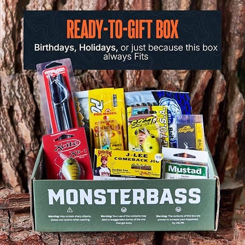 MONSTERBASS Fishing Mystery Box, Bass Fishing Kit - Best Lures Kit, Biggest & Best Tackle Mystery Box for Catching Smallmouth & Largemouth Bass thumbnail 2