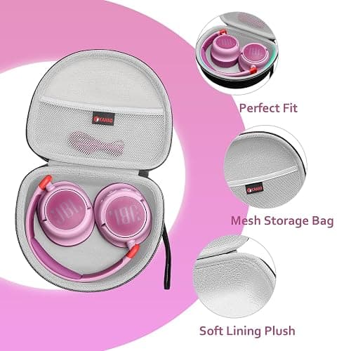 XANAD Hard Case for JBL Junior 470NC or JBL JR 470 NC/JR 460 NC or JBL Junior 320BT Kids Headphone - Gray thumbnail 2