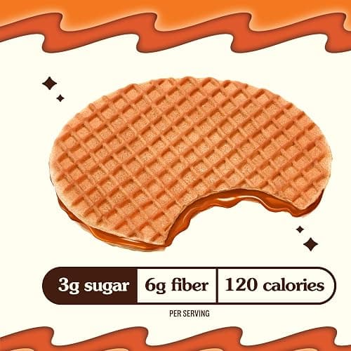 RIP VAN WAFELS Dutch Caramel & Vanilla Wafel Cookies, 4.64 OZ thumbnail 4