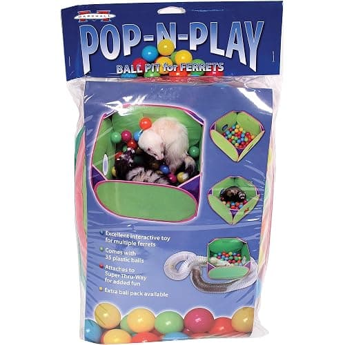 Marshall Pet Products Ferret Pop-N-Play Ball Pit, All Breed Sizes - Image 1
