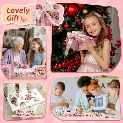 iLAND Air Dry Clay Crafts for Girls 8-12 Cute Arts and Crafts for Kids Fun Kid Activities on Lovely Modeling Clay Kit DIY Crafting for Teens Birthday Gifts for Girls 10-12 13 Christmas Gifts Creative thumbnail 6
