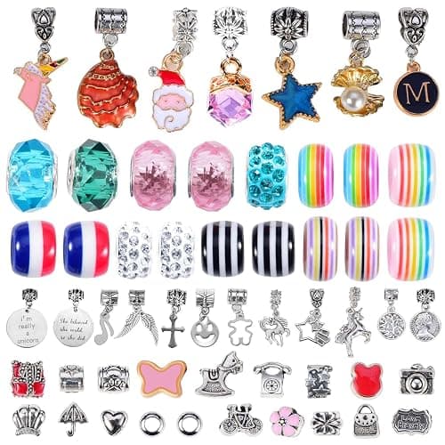 COO&KOO Girls Charm Bracelet Making Kit: Crafts for Girl 8-12 A Perfect Gifts Unicorn Girls Toy for Ages 6 7 8 9 10 Girl Jewelry Making Kit That Imagination Self-Expression and Inspires Creativity thumbnail 5