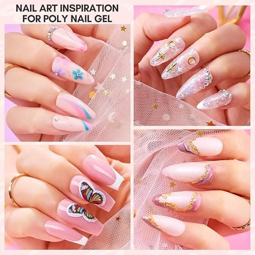 Makartt Poly Nail Gel 50ML Builder, Daisy Pink, Long-Lasting Easy-Use Gel for DIY Salon Quality thumbnail 7