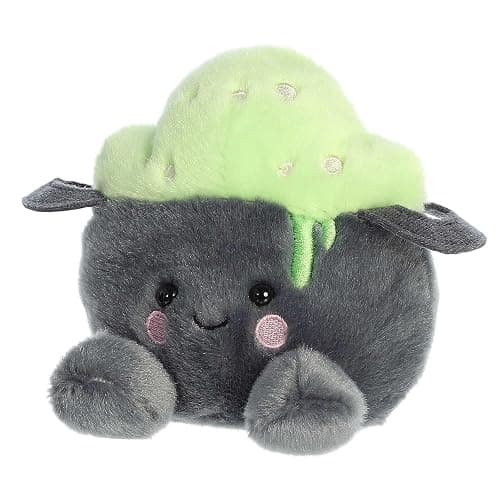 Aurora® Spooky Palm Pals™ Bubbly Cauldron™ Stuffed Animal - Pocket-Sized Play - Collectable Fun - Gray 5 Inches thumbnail 5