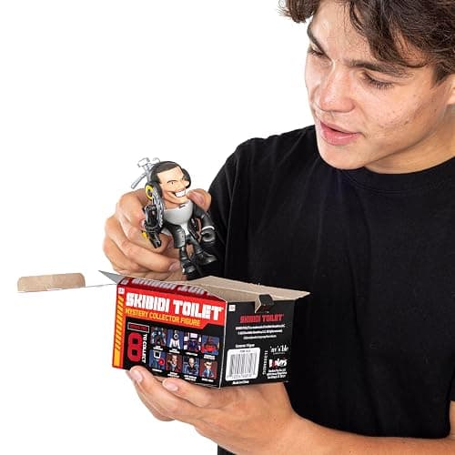 SKIBIDI Toilet Mystery Figure Collector Series 2, Collectible Figures, YouTube Animation Sensation, Officially Licensed Toilet Merch thumbnail 4