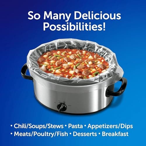 Reynolds Kitchens Slow Cooker Liners, Regular (Fits 3-8 Quarts), 20 Count thumbnail 7