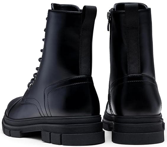 Jousen Men's Boots Fashion High Top Motorcycle Boots Waterproof Boots for Men thumbnail 5