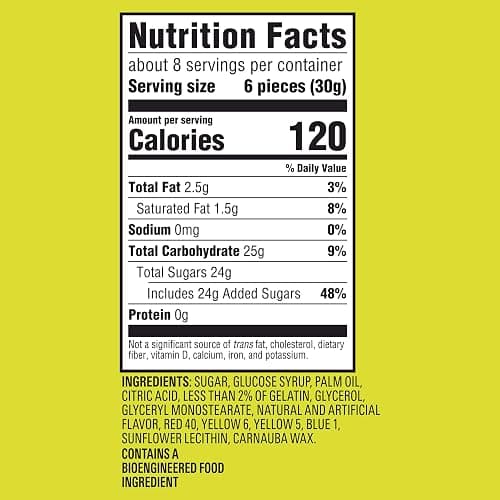 SOUR PATCH KIDS Chews Soft & Chewy Candy, Share Size, 8.12 oz thumbnail 2