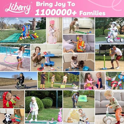 Liberry Toddlers Doctor Kit Toy for Girls Boys Ages 2 3 4 5, Pink | Kids Doctor Playset with Cart, Costume & Stethoscope, Role Play, Pretend Play Medical Toys, Birthday Gift thumbnail 9